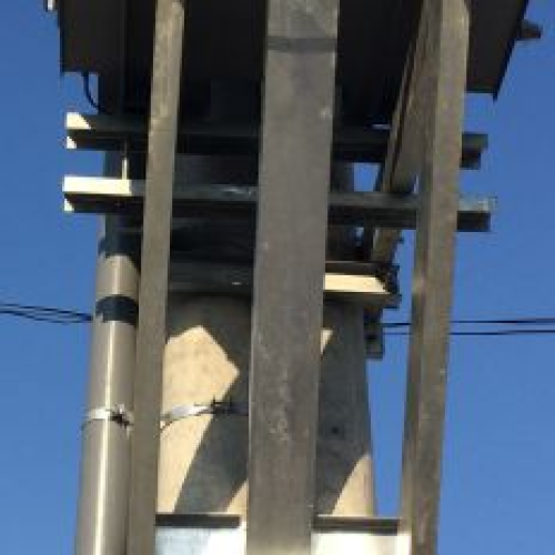 Đà trạm ngồi trụ ghép